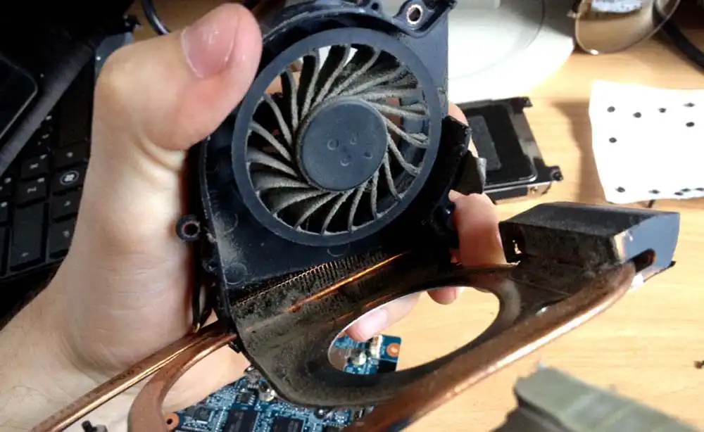 Чистка ноутбука HP от пыли в Архангельском | Замена термопасты