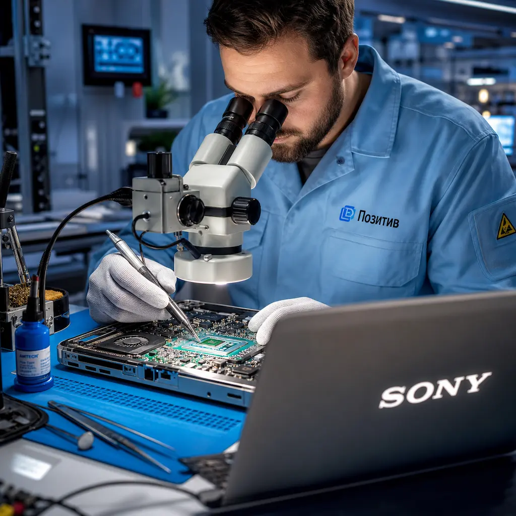 Замена видеокарты ноутбука Sony в Архангельском