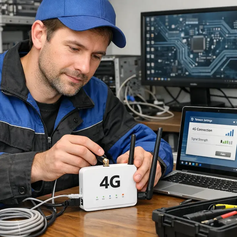 Настройка 4G модема в Архангельском