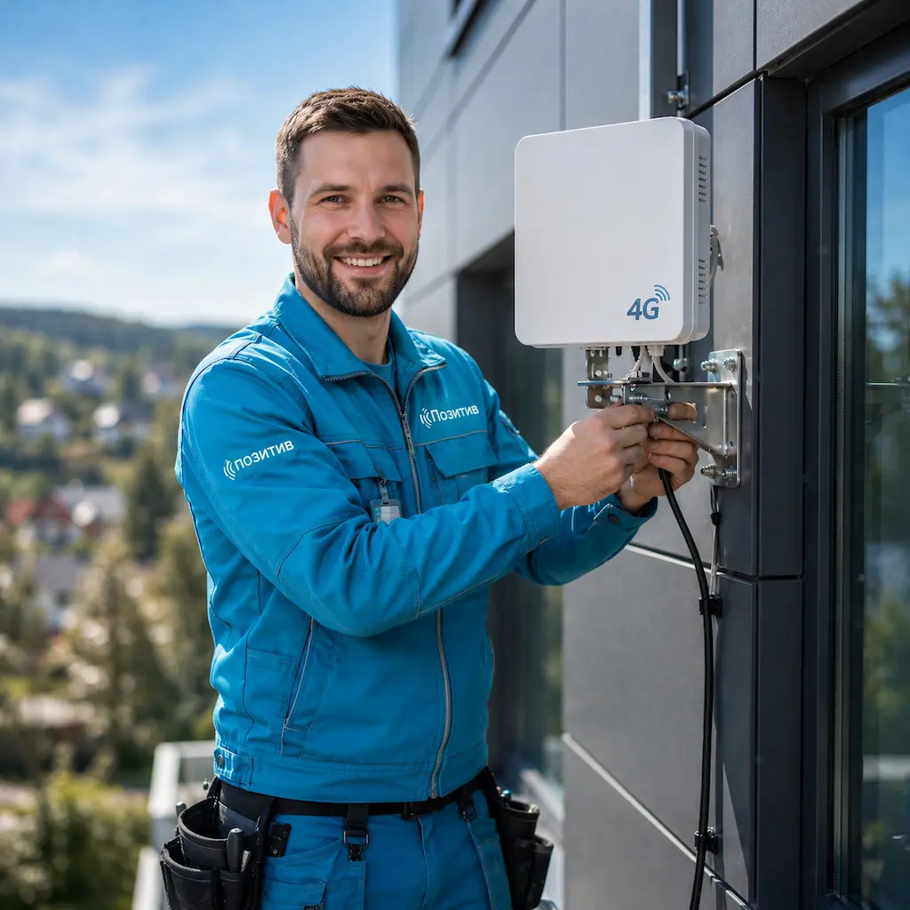 настроить 4G модем в Архангельском