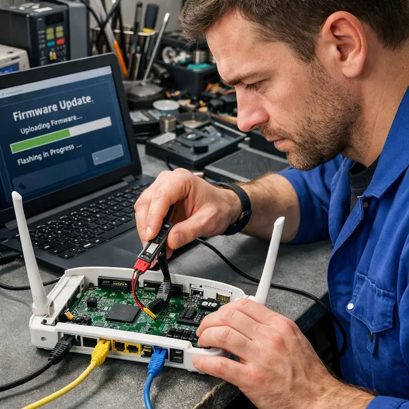 Обновление прошивки роутера в Архангельском