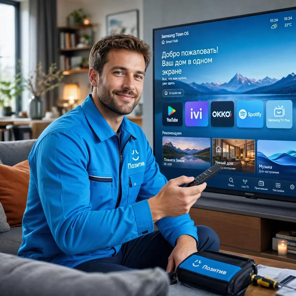 Настройка Smart TV в Архангельском