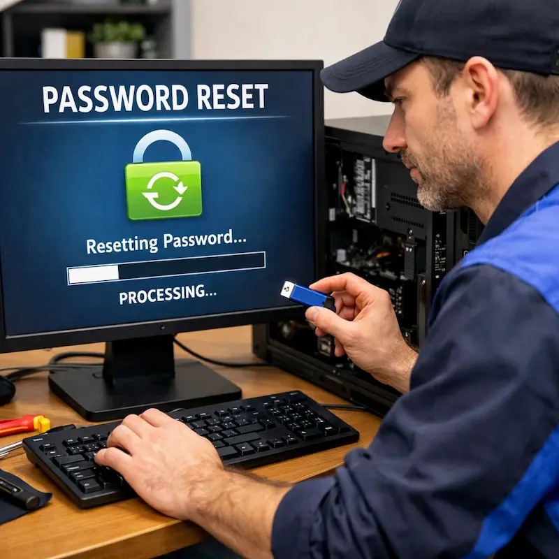 Удаление пароля на компьютере в Архангельском