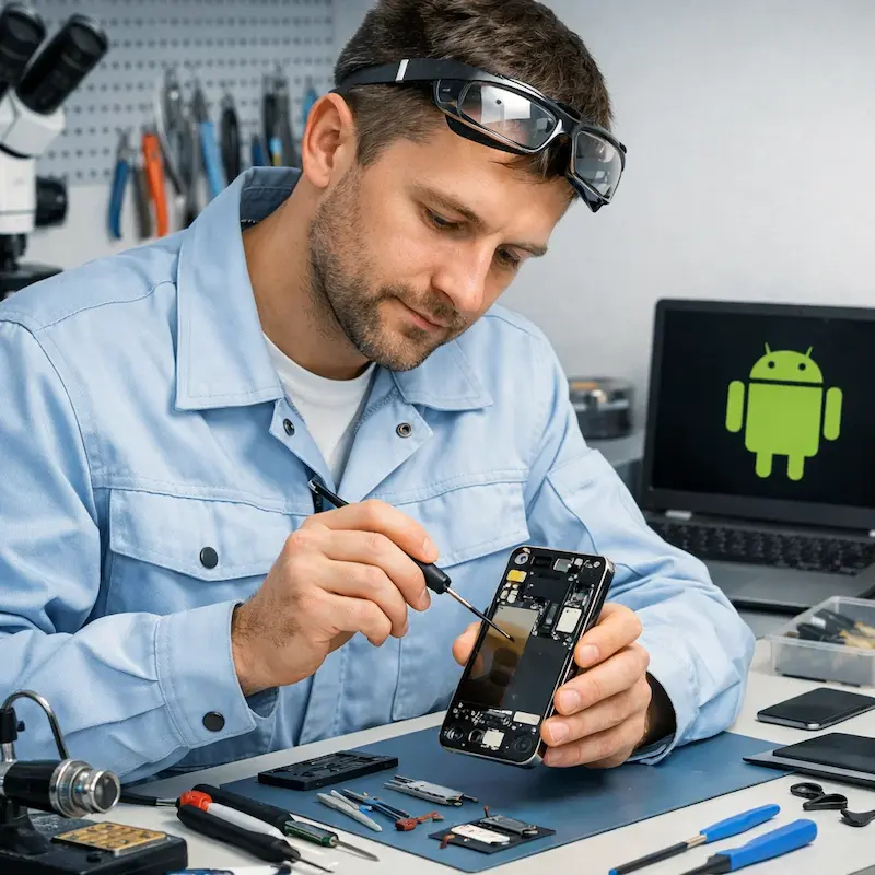 Ремонт андроид планшетов и смартфонов в Архангельском
