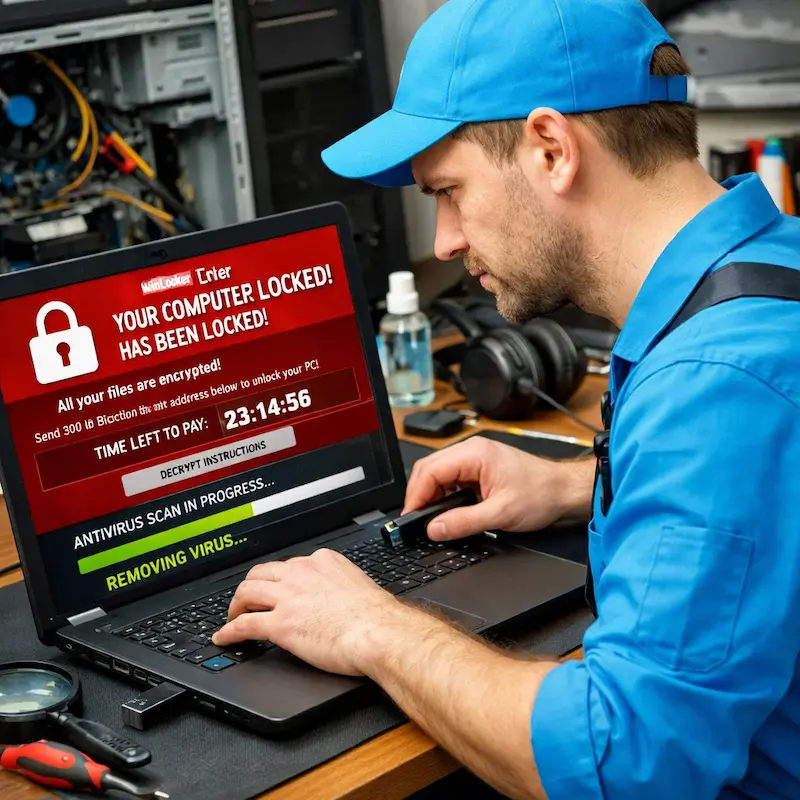 Удалить винлокер в Архангельском